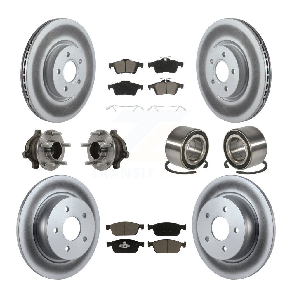 [Avant + Arrière] Kit de Roulement de roue pour Ford Connect KBB-118004