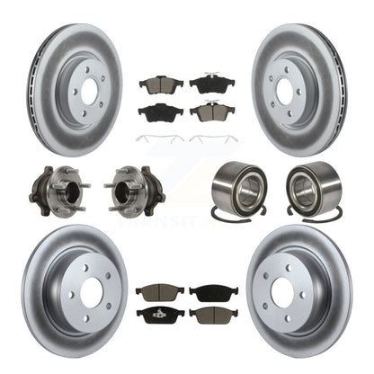 [Avant + Arrière] Kit de Roulement de roue pour Ford Connect KBB-118004