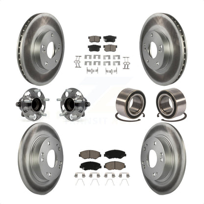 [Avant + Arrière] Kit de Roulement de roue pour 2015 Acura ILX 2.0L KBB-118012 par Transit Auto