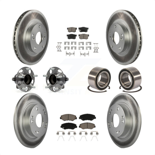 [Avant + Arrière] Kit de Roulement de roue pour 2015 Acura ILX 2.0L KBB-118012 par Transit Auto