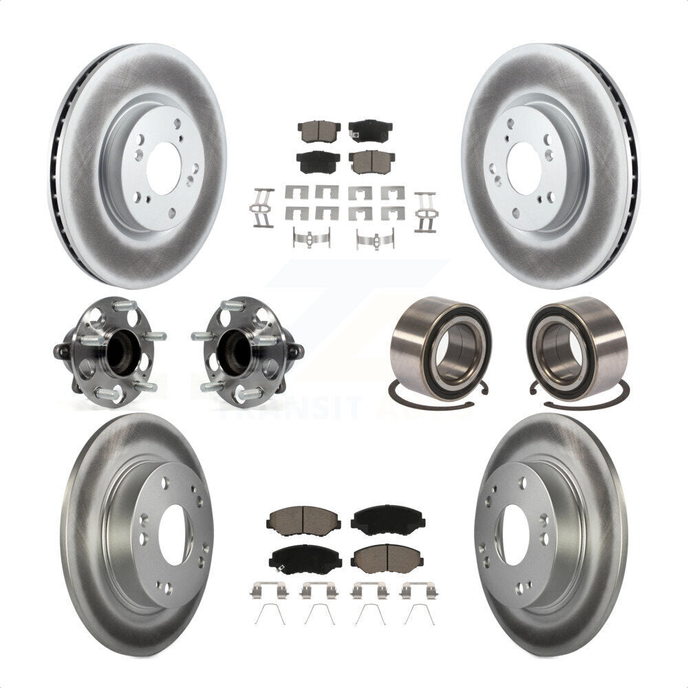 [Avant + Arrière] Kit de Roulement de roue pour 2013-2015 Acura ILX 2.4L KBB-118013 par Transit Auto