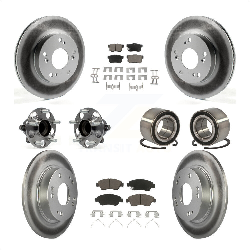 [Avant + Arrière] Kit de Roulement de roue pour 2013-2014 Acura ILX 1.5L KBB-118015 par Transit Auto
