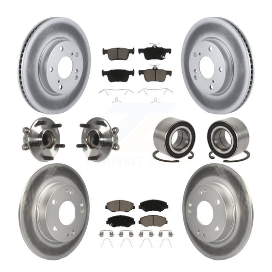 [Avant + Arrière] Kit de Roulement de roue pour Honda Civic KBB-118016