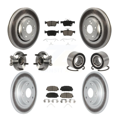 [Avant + Arrière] Kit de Roulement de roue pour Honda Civic KBB-118017