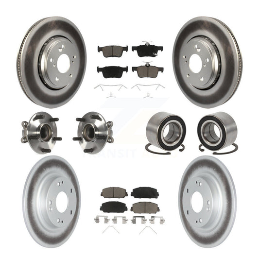 [Avant + Arrière] Kit de Roulement de roue pour Honda Civic KBB-118017