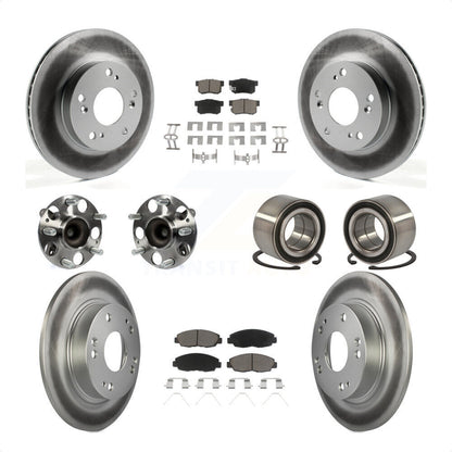 [Avant + Arrière] Kit de Roulement de roue pour 2012 Honda Civic LX Vehicles Manufactured In Canada KBB-118025 par Transit Auto