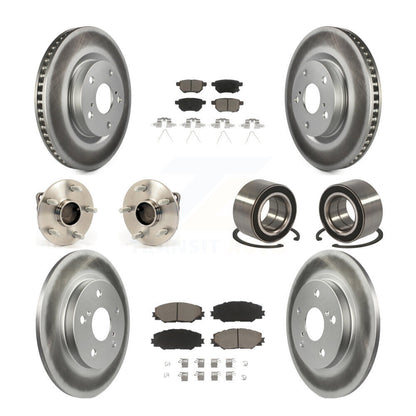 [Avant + Arrière] Kit de Roulement de roue pour 2009-2013 Toyota Matrix S avec FWD 2.4L KBB-118034