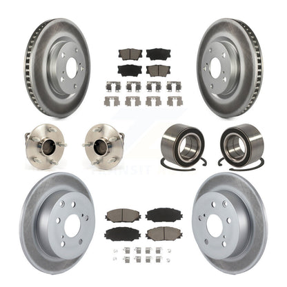 [Avant + Arrière] Kit de Roulement de roue pour 2009 Pontiac Vibe GT avec FWD 2.4L avec Sport Suspension KBB-118035