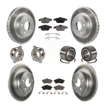 [Avant + Arrière] Kit de Roulement de roue pour Mercedes-Benz C300 KBB-118047 par Transit Auto