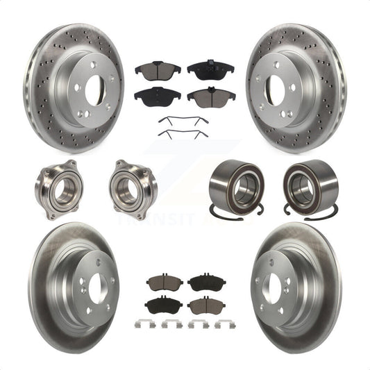 [Avant + Arrière] Kit de Roulement de roue pour Mercedes-Benz C300 KBB-118047 par Transit Auto