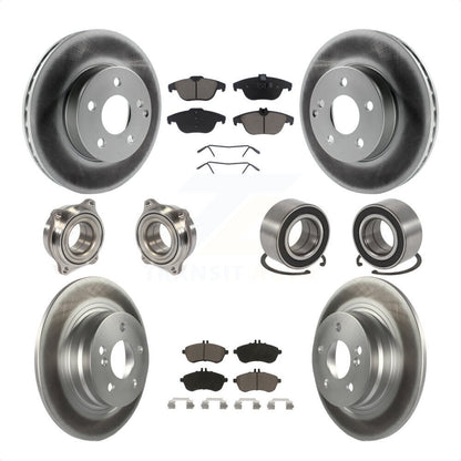 [Avant + Arrière] Kit de Roulement de roue pour 2010 Mercedes-Benz C300 C250 AWD KBB-118050 par Transit Auto