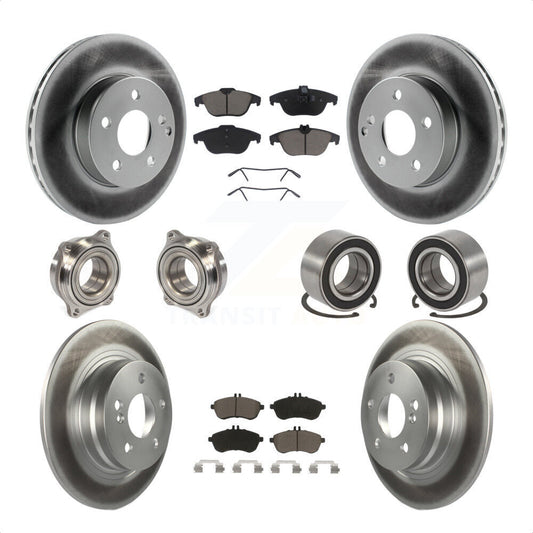 [Avant + Arrière] Kit de Roulement de roue pour 2010 Mercedes-Benz C300 C250 AWD KBB-118050 par Transit Auto
