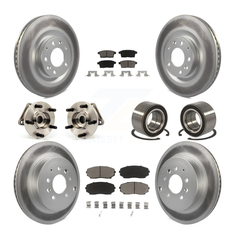 [Avant + Arrière] Kit de Roulement de roue pour 2007-2015 Mazda CX-9 AWD KBB-118053