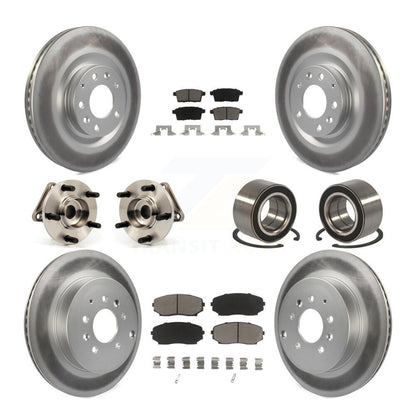 [Avant + Arrière] Kit de Roulement de roue pour 2007-2015 Mazda CX-9 AWD KBB-118053