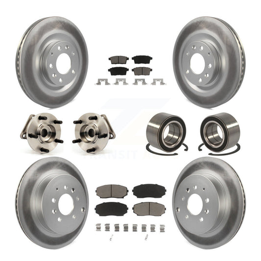 [Avant + Arrière] Kit de Roulement de roue pour 2007-2015 Mazda CX-9 AWD KBB-118053