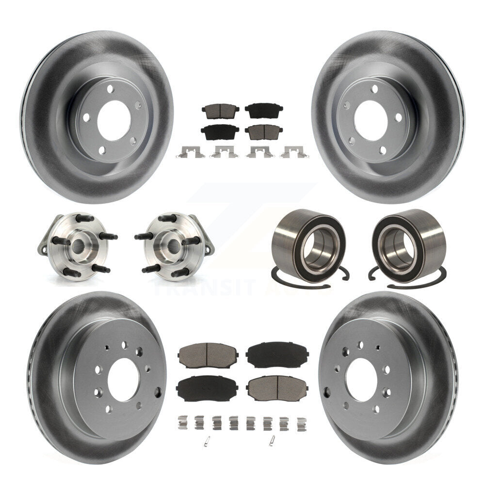 [Avant + Arrière] Kit de Roulement de roue pour 2007-2010 Ford Edge Lincoln MKX AWD KBB-118056