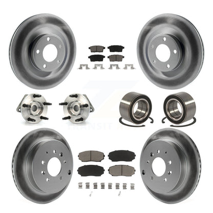 [Avant + Arrière] Kit de Roulement de roue pour 2007-2010 Ford Edge Lincoln MKX AWD KBB-118056