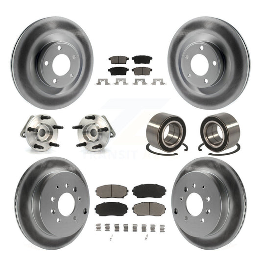 [Avant + Arrière] Kit de Roulement de roue pour 2007-2010 Ford Edge Lincoln MKX AWD KBB-118056
