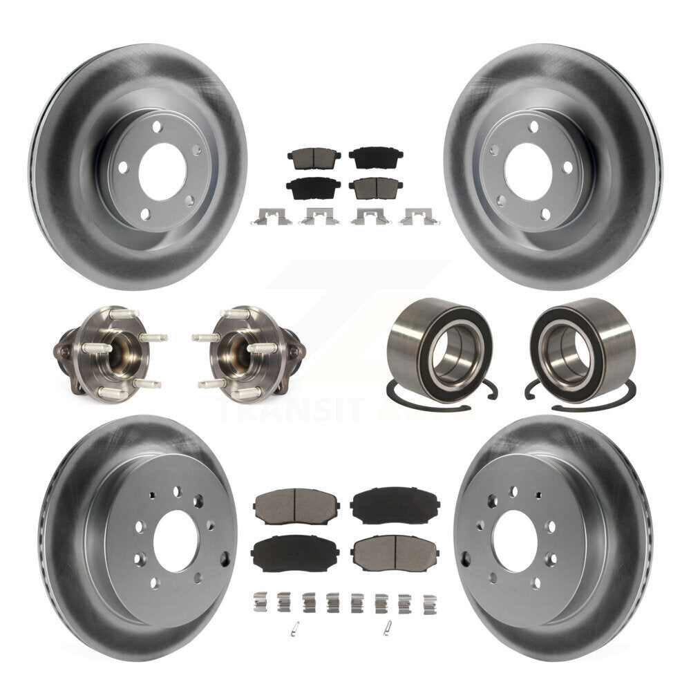 [Avant + Arrière] Kit de Roulement de roue pour 2010 Ford Edge Lincoln MKX FWD KBB-118057