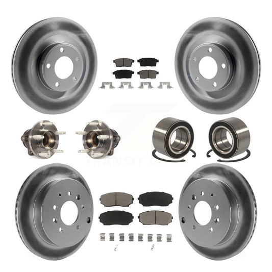 [Avant + Arrière] Kit de Roulement de roue pour 2010 Ford Edge Lincoln MKX FWD KBB-118057