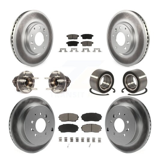 [Avant + Arrière] Kit de Roulement de roue pour 2009 Ford Edge Lincoln MKX FWD KBB-118060