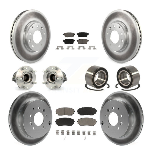 [Avant + Arrière] Kit de Roulement de roue pour 2007-2012 Mazda CX-7 FWD KBB-118062