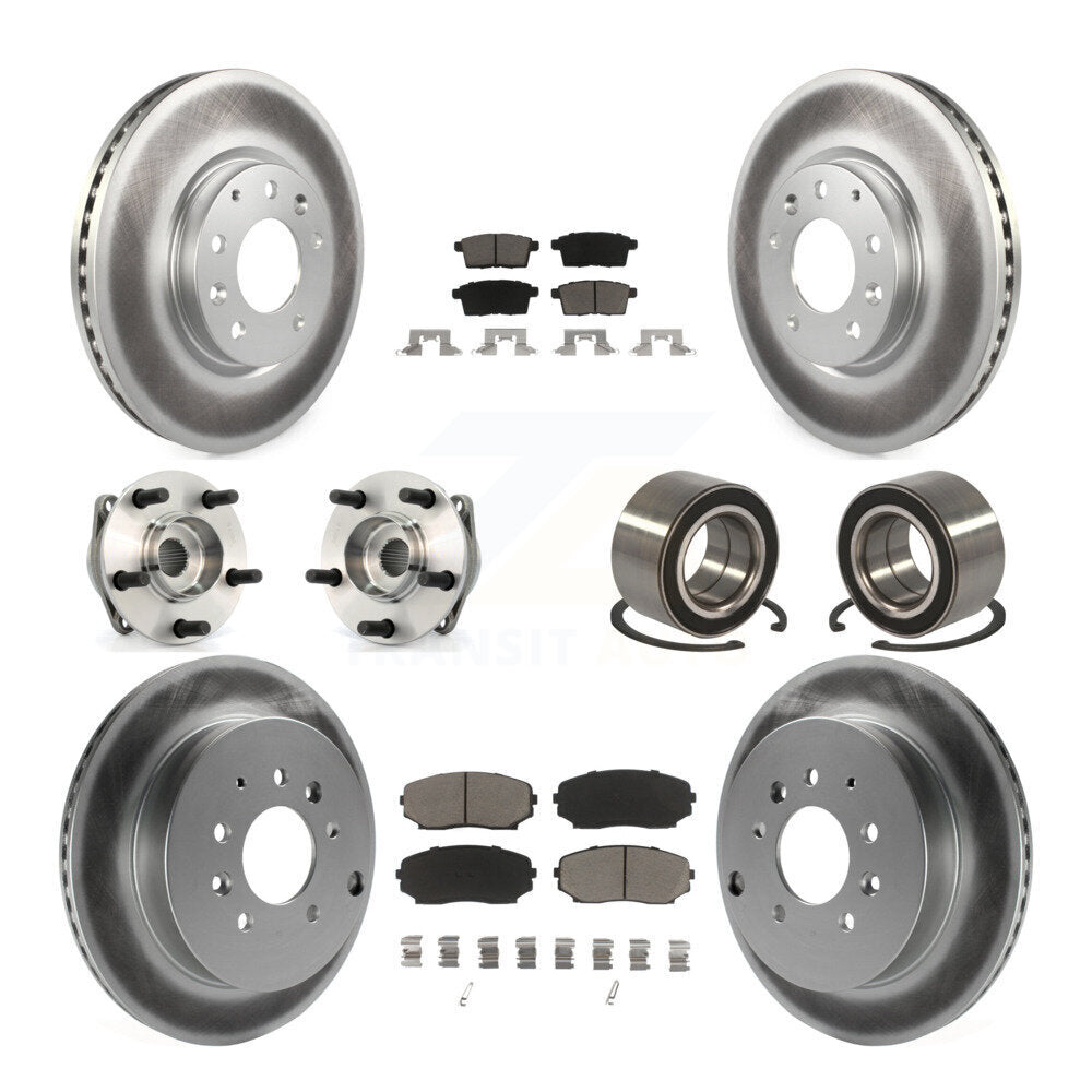 [Avant + Arrière] Kit de Roulement de roue pour 2007-2012 Mazda CX-7 AWD KBB-118063