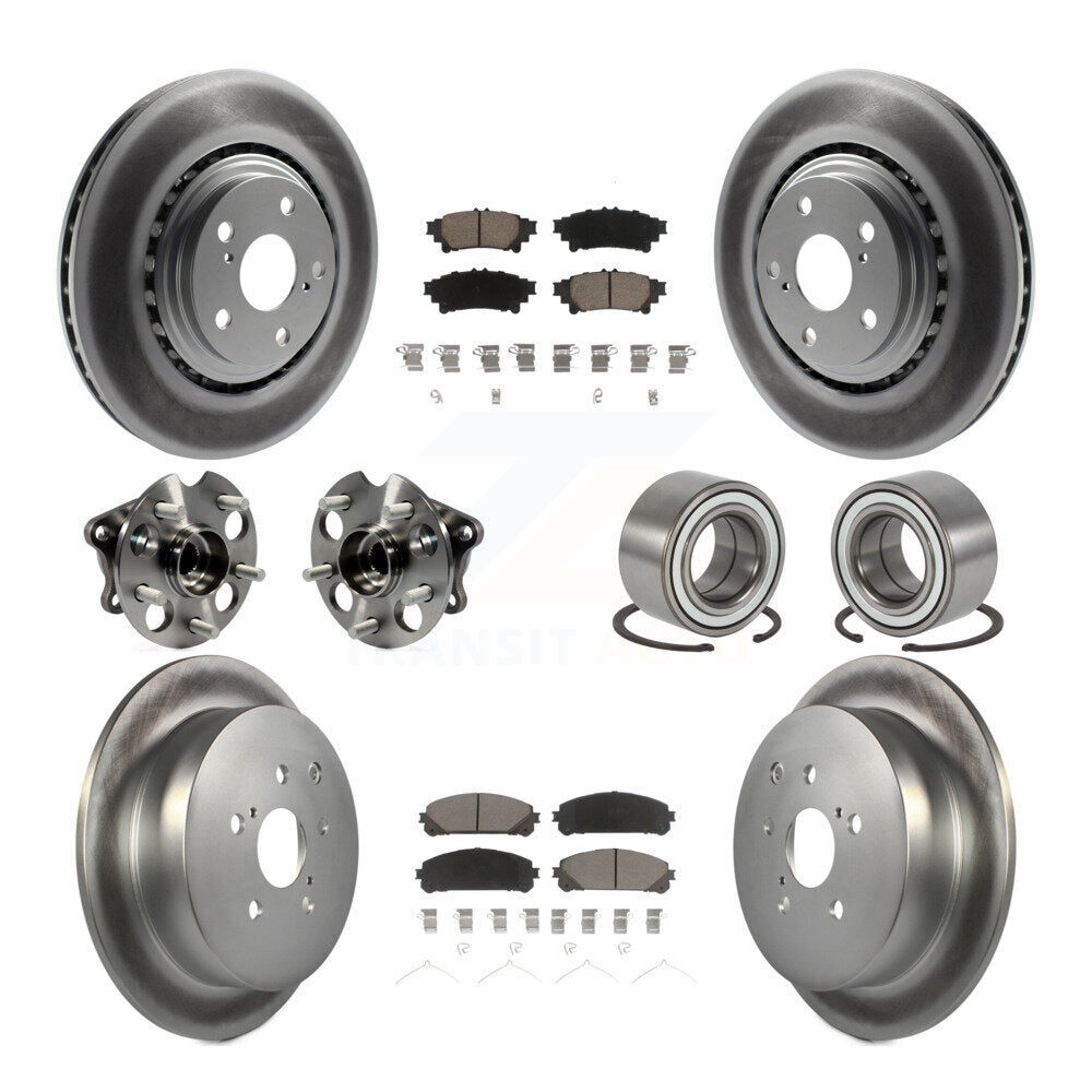 [Avant + Arrière] Kit de Roulement de roue pour 2011-2020 Toyota Sienna AWD KBB-118066