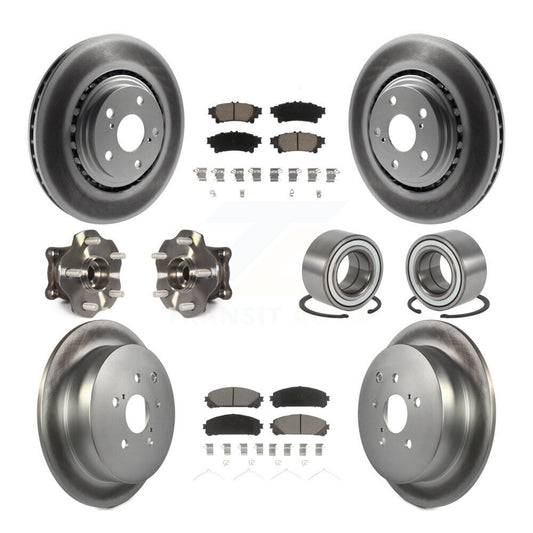 [Avant + Arrière] Kit de Roulement de roue pour Toyota Highlander Lexus RX350 RX450h KBB-118067