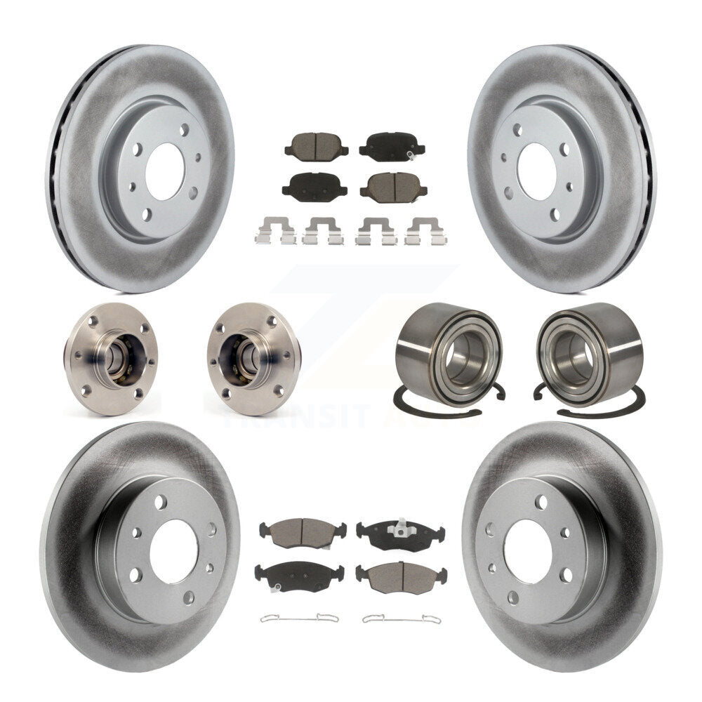 [Avant + Arrière] Kit de Roulement de roue pour Fiat 500 KBB-118073