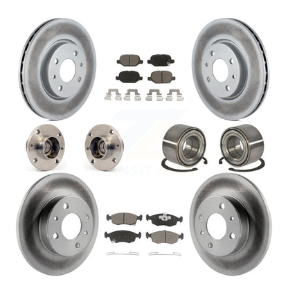 [Avant + Arrière] Kit de Roulement de roue pour Fiat 500 KBB-118073