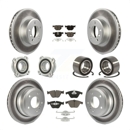 [Avant + Arrière] Kit de Roulement de roue pour BMW 535xi 535i xDrive 525xi KBB-118074 par Transit Auto