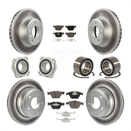 [Avant + Arrière] Kit de Roulement de roue pour BMW 535xi 535i xDrive 525xi KBB-118074 par Transit Auto