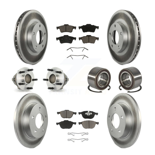 [Avant + Arrière] Kit de Roulement de roue pour 2005 Mazda 3 2.0L avec 4-Wheel ABS From 01 05 KBB-118081
