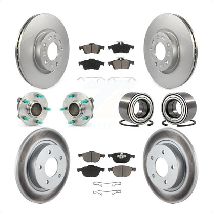 [Avant + Arrière] Kit de Roulement de roue pour 2005 Mazda 3 2.3L avec Non-ABS From 01 05 KBB-118083 par Transit Auto