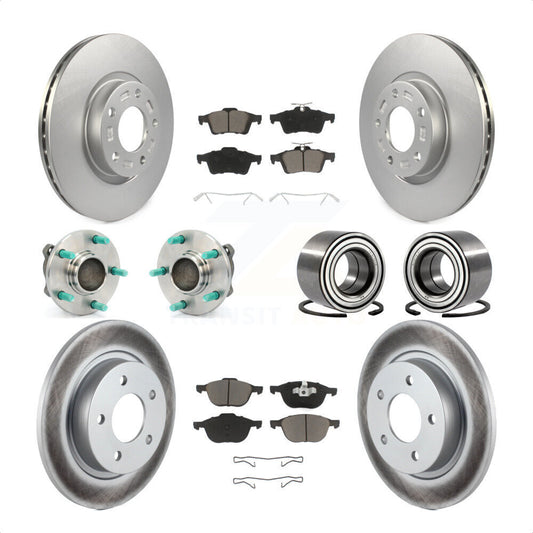 [Avant + Arrière] Kit de Roulement de roue pour 2005 Mazda 3 2.3L avec Non-ABS From 01 05 KBB-118083 par Transit Auto