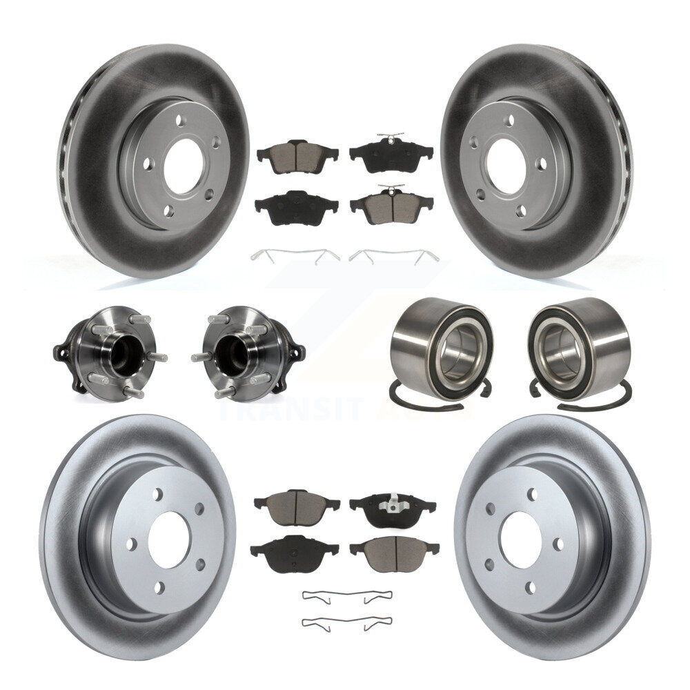 [Avant + Arrière] Kit de Roulement de roue pour Ford C-Max sans Parking Assist KBB-118084
