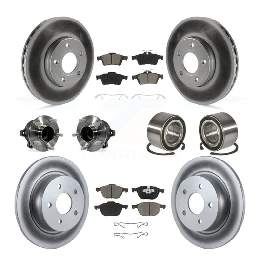 [Avant + Arrière] Kit de Roulement de roue pour Ford C-Max sans Parking Assist KBB-118084
