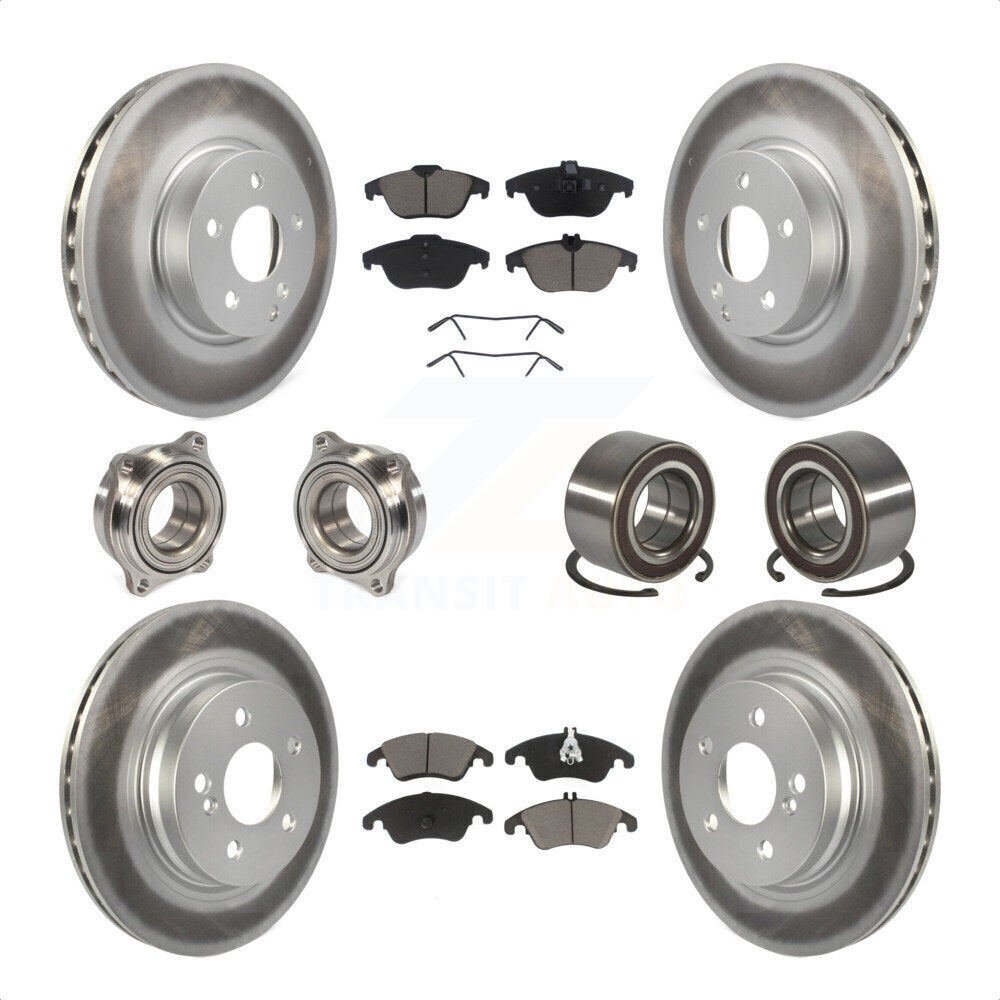 [Avant + Arrière] Kit de Roulement de roue pour Mercedes-Benz E350 C300 C350 KBB-118090 par Transit Auto