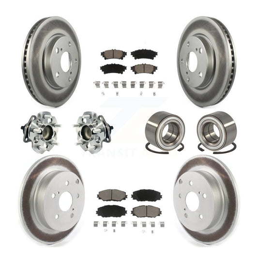 [Avant + Arrière] Kit de Roulement de roue pour 2017-2018 Toyota Prius V KBB-118095