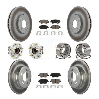 [Avant + Arrière] Kit de Roulement de roue pour Hyundai Sonata Kia Optima KBB-118099