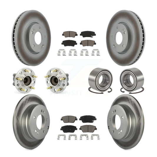 [Avant + Arrière] Kit de Roulement de roue pour Hyundai Sonata Kia Optima KBB-118099