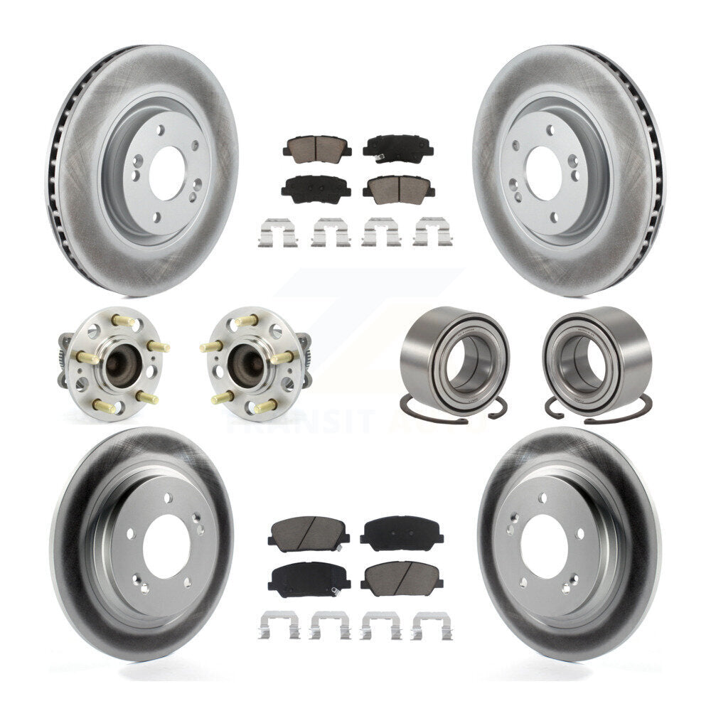 [Avant + Arrière] Kit de Roulement de roue pour 2013 Kia Optima 2.0L avec Electric Parking KBB-118102