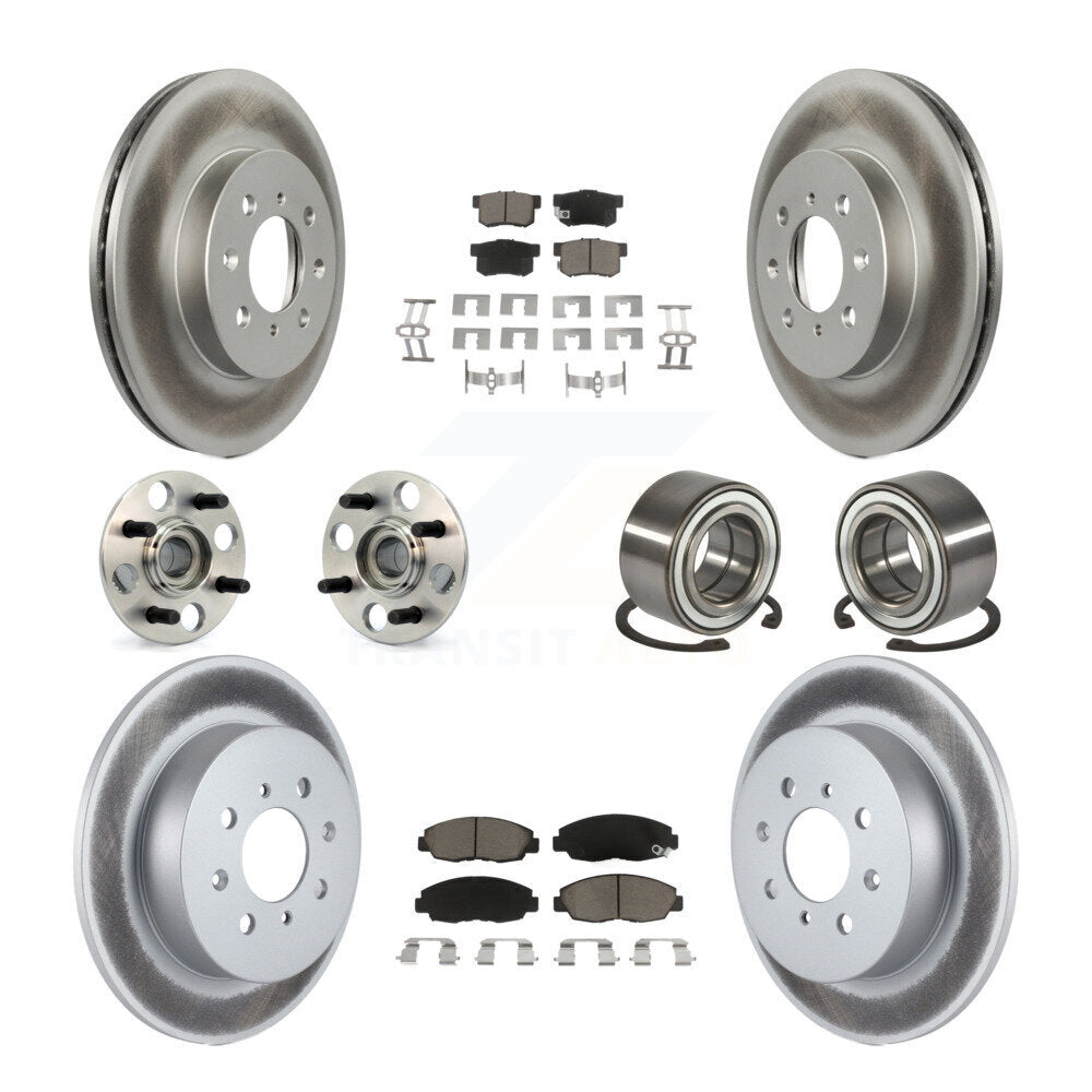 [Avant + Arrière] Kit de Roulement de roue pour 2001-2005 Acura EL KBB-118110