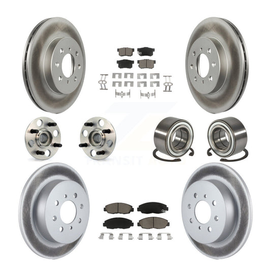 [Avant + Arrière] Kit de Roulement de roue pour 2001-2005 Acura EL KBB-118110