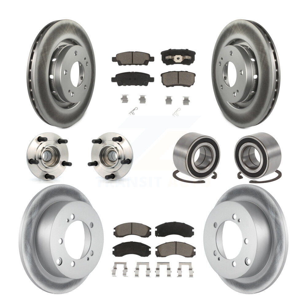 [Avant + Arrière] Kit de Roulement de roue pour 2005-2006 Mitsubishi Outlander FWD KBB-118111