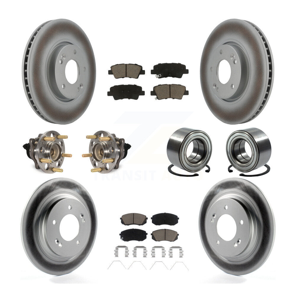 [Avant + Arrière] Kit de Roulement de roue pour 2017-2018 Kia Soul EV KBB-118112