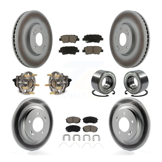 [Avant + Arrière] Kit de Roulement de roue pour 2017-2018 Kia Soul EV KBB-118112