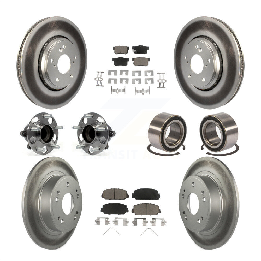 [Avant + Arrière] Kit de Roulement de roue pour 2017-2018 Acura ILX KBB-118116 par Transit Auto