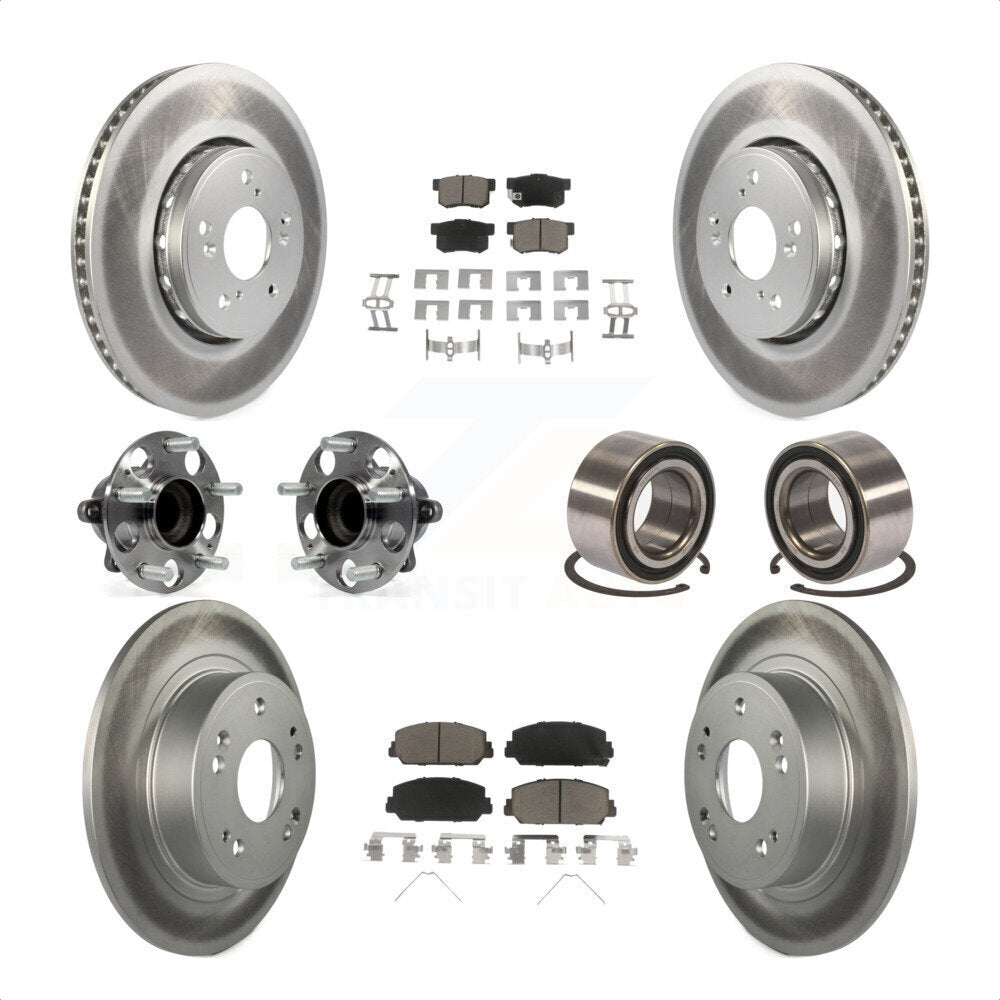 [Avant + Arrière] Kit de Roulement de roue pour 2016 Acura ILX KBB-118117 par Transit Auto